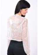 Bolero Dama Vila Vivilja Cover Up Cloud Dancer